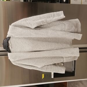 💕DAINTY HOOLIGAN💕 Chunky Knit Ribbed Relaxed Fit Hood Cardigan Sweater  S/M